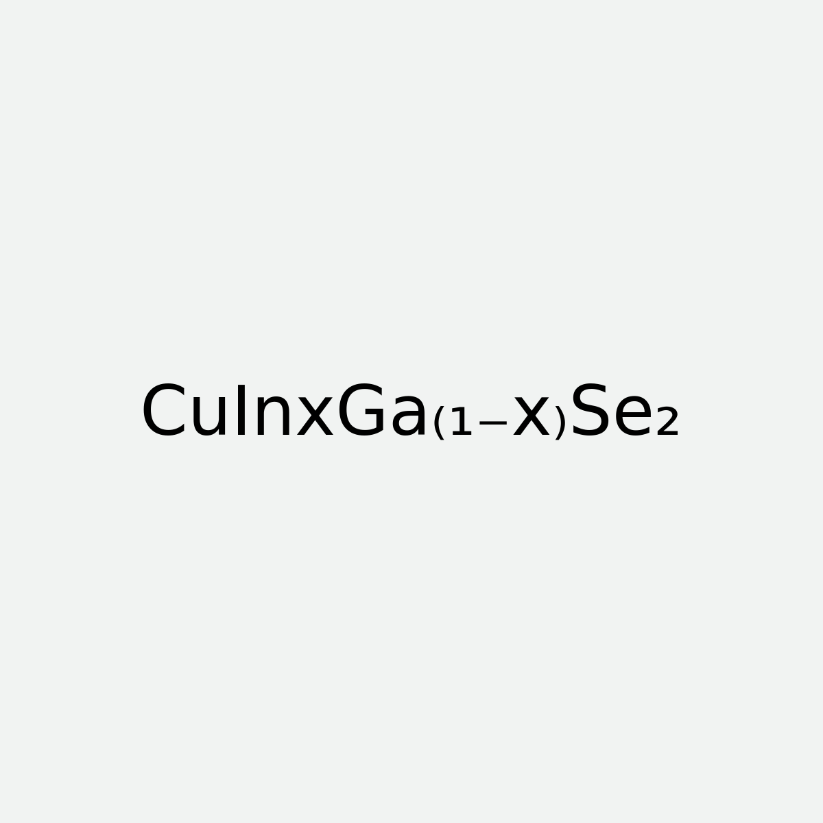 Copper Indium Gallium Selenide
