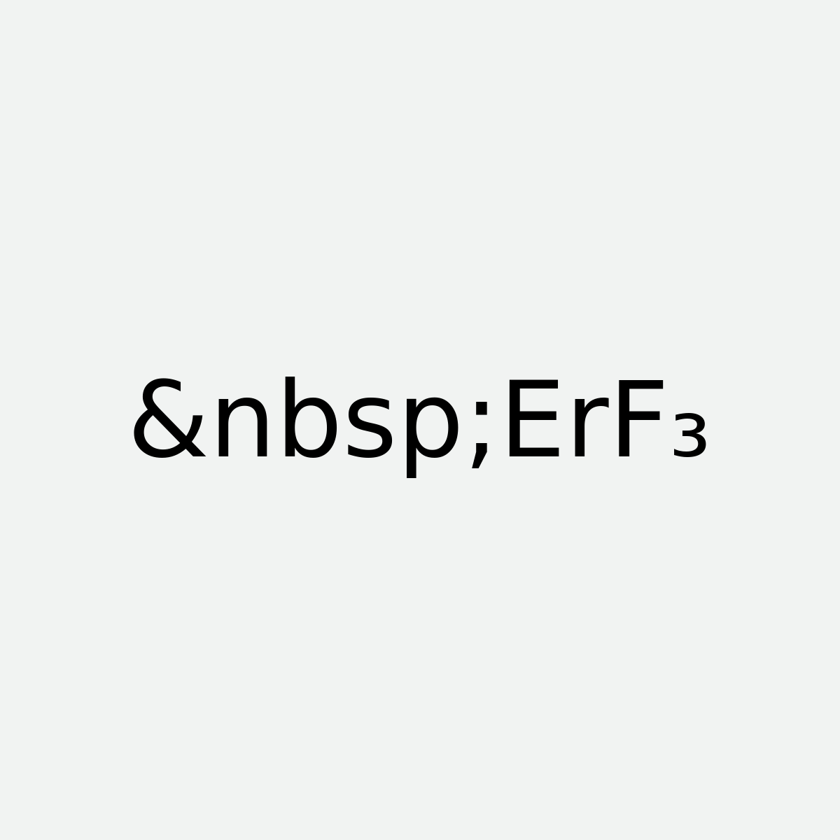 Erbium Fluoride