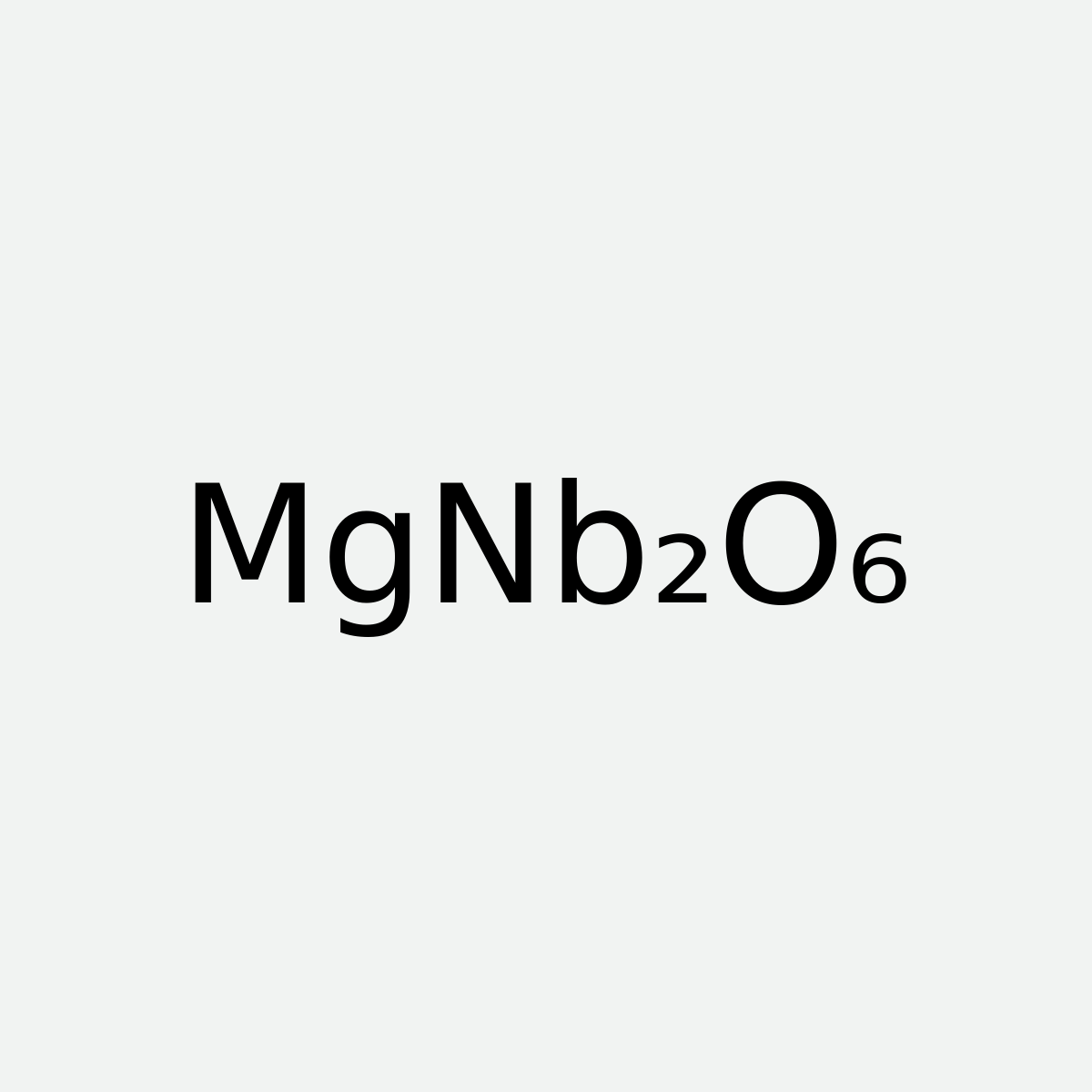 Magnesium Niobate