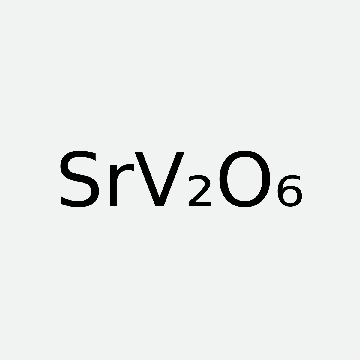 Strontium Vanadate