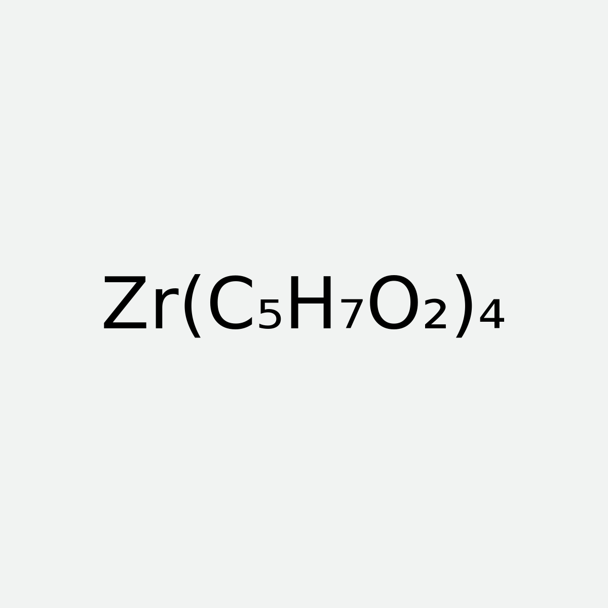 Zirconium Acetylacetonate